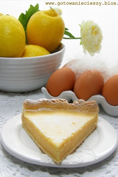 Wielkanocna tarta cytrynowa